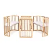 Waldin Babybett Kinderbett 7in1 mit Matratze, mitwachsendes Produktbild-Vorschau 20