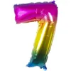 Folienballon 4 rainbow 86 cm Produktbild-Vorschau 9