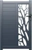 L.100 x H 164 cm anthrazit LABRIT II Aluminium Produktbild-Vorschau 1