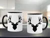 Tasse Hirsch Geweih Kaffeetasse Teetasse Keramiktasse mit Produktbild-Vorschau 3