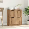 vidaXL Sideboards 2 Stk. Artisan-Eiche 30x30x70 cm Produktbild-Vorschau 3