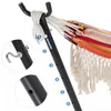 Mondeer Hängematte Gartenhängematte mit Verstellbarem Produktbild-Vorschau 4