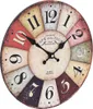 vidaXL Orologio da parete vintage colorato 30 cm Anteprima dell’immagine prodotto 3