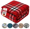 Betz Kuscheldecke MODENA 150x200cm Farbe Karo rot Produktbild-Vorschau 1