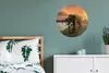 MuchoWow® Rundes Wandbild - Runde Bilder Elefant - Wasser - Produktbild-Vorschau 4