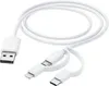 Cavo di ricarica multipla Hama 3in1, USB-A - Micro-USB, Anteprima dell’immagine prodotto 2