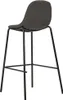 5-tlg. Bar-Set Stoff Dunkelgrau Produktbild-Vorschau 6