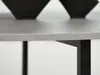Kulatý jídelní stůl 120 KEON - černý / beton Náhled obrázku produktu 6