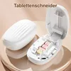 Pillenteiler 1/2 & 1/4, kompakter Tablettenteiler mit Produktbild-Vorschau 6