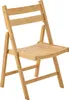 A single wooden folding chair against a white background. Produktbild-Vorschau