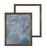 Bilderrahmen Palermo - 68x98 cm, Blau Gold Nachbildung, 1 Produktbild-Vorschau 3