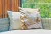 MuchoWow® Outdoor Kissen - Marmor - Gold - Weiß - 50x50 cm Produktbild-Vorschau 3