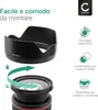 CELLONIC Paraluce compatibile con Canon EF 50mm f/1.8 STM Anteprima dell’immagine prodotto 3