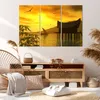 Bild auf Leinwand - Leinwandbild - Asien Berg Meer Felsen - Produktbild-Vorschau 7
