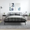 Nachttische 2 Stk. Grau Sonoma 40x42x60 cm Holzwerkstoff Produktbild-Vorschau 2