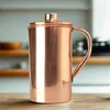 Cruche en cuivre classique Gisane 1,5 L Fabriquée à la main Voir les images du produit 2
