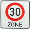 ORIGINAL VERKEHRSSCHILD Schild 274.1  BEGINN ZONE 30 Produktbild-Vorschau 1