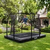 Trampolino da terra premium con rete di sicurezza – Anteprima dell’immagine prodotto 2