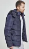 Urban Classics - HOODED PUFFER Winterjacke navy - M Produktbild-Vorschau 27