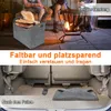 2 Stück Kaminholztasche aus Filz Holzkorb Kaminholzkorb Produktbild-Vorschau 4