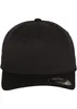 A black FLEXFIT cap is shown against a white background. Produktbild-Vorschau