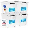 ATHLON TOOLS 4er Set 80l Aufbewahrungsboxen mit Deckel - Produktbild-Vorschau 1