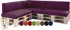sunnypillow Palettenkissen für Palettenmöbel - 8er Set - Produktbild-Vorschau 1