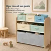 ALVIX - Scaffale per giocattoli NESTA 6, con 6 contenitori Anteprima dell’immagine prodotto 7