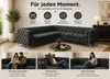 Ecksofa Moet L-Form dunkelgrau 323x262 cm groß – Produktbild-Vorschau 3