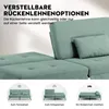 COMHOMA Sofa Schlafsofa mit Schlaffunktion, Klappsofa, Produktbild-Vorschau 5