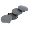 4X 60mm Nabenkappen Felgen Deckel Kappen Grau Gewölbt Produktbild-Vorschau 6