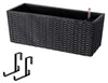 Relaxdays Balkonkasten, Selbstbewässerung, HBT: 19x50x19 Produktbild-Vorschau 8