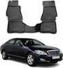 2005-2013 Mercedes S Klasse W221 Fußmatten TPE Schwarz 4 Produktbild-Vorschau 1