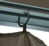 vidaXL Pavillon mit Vorhang 300x300 cm Taupe Aluminium Produktbild-Vorschau 8