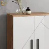 Mobiletto bagno Livinity Ronco Bianco lucido/oro power oak Anteprima dell’immagine prodotto 6