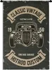 MuchoWow® Wandteppich Wandbehang Auto - Oldtimer - Produktbild-Vorschau 1
