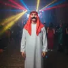 Arabisches Scheich-Kostüm für Erwachsene, Sultan-Kostüm, Produktbild-Vorschau 2