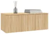 vidaXL TV-Schrank Sonoma-Eiche 80x34x30 cm Holzwerkstoff Produktbild-Vorschau 8