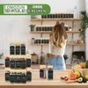 Gewürzgläser-Set, 36x 120 ml, eckig, Glas, mit Streueinsatz Náhled obrázku produktu