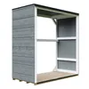 Holzschuppen für den Außenbereich 1,14 m² - 75 x 153 x H159 Produktbild-Vorschau 1