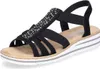 Rieker Keilsandaletten Damen 31373730393531 Schwarz 39 EU Produktbild-Vorschau 40