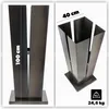 Zahradní krb KADAX pro grilování u ohně ocel 100 cm Náhled obrázku produktu 2
