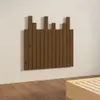 The Living Store Wand-Kopfteil Honigbraun 82,5x3x80 cm Produktbild-Vorschau 5