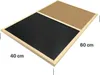 Creative Home 60 x 40 cm (+/-3cm) Magnetisch Kreidetafel & Produktbild-Vorschau 2