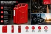 GELG Benzinkanister Metall 5l rot, Kanister Reservekanister Produktbild-Vorschau 5