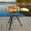 Rundgrill / Holzkohle-Grill Nevada, mit Edelstahl Drehrost, Korpus aus Stahl, auch als Feuerkorb verwendbar Produktbild-Vorschau