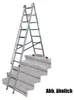krause werke werk corda alu aluminium leiter schiebeleiter anlegeleiter aluleiter teleskopleiter ausziehleiter sprossenleiter ausziehbar leitern duo gerüst arbeitsgerüst kleingerüst leitergerüst 3x11 3x9 3x7 fahrgerüst anstellleite Anteprima dell’immagine prodotto