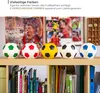 Spardose im Fußball-Look von HMF mit 15 cm Durchmesser in Weiß Produktbild-Vorschau