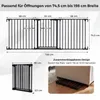 Barrière de sécurité pour escalier COSTWAY, barrière de Voir les images du produit 3