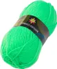 A ball of neon green yarn on a white background. Produktbild-Vorschau